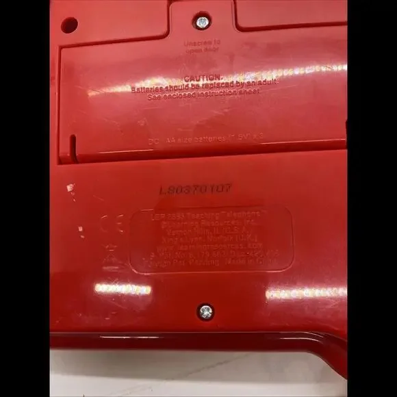 LEARNING RESOURSES 911 KIDS TEACHING EMERGENCY CALL RED TELEPHONE PHONE LER2665